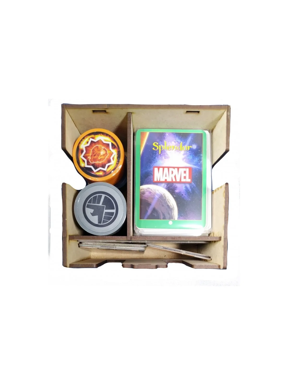 Caja de Viaje para SPLENDOR (Edición Original o Marvel) de WithOut Mess en Insertos | La Cueva Roja