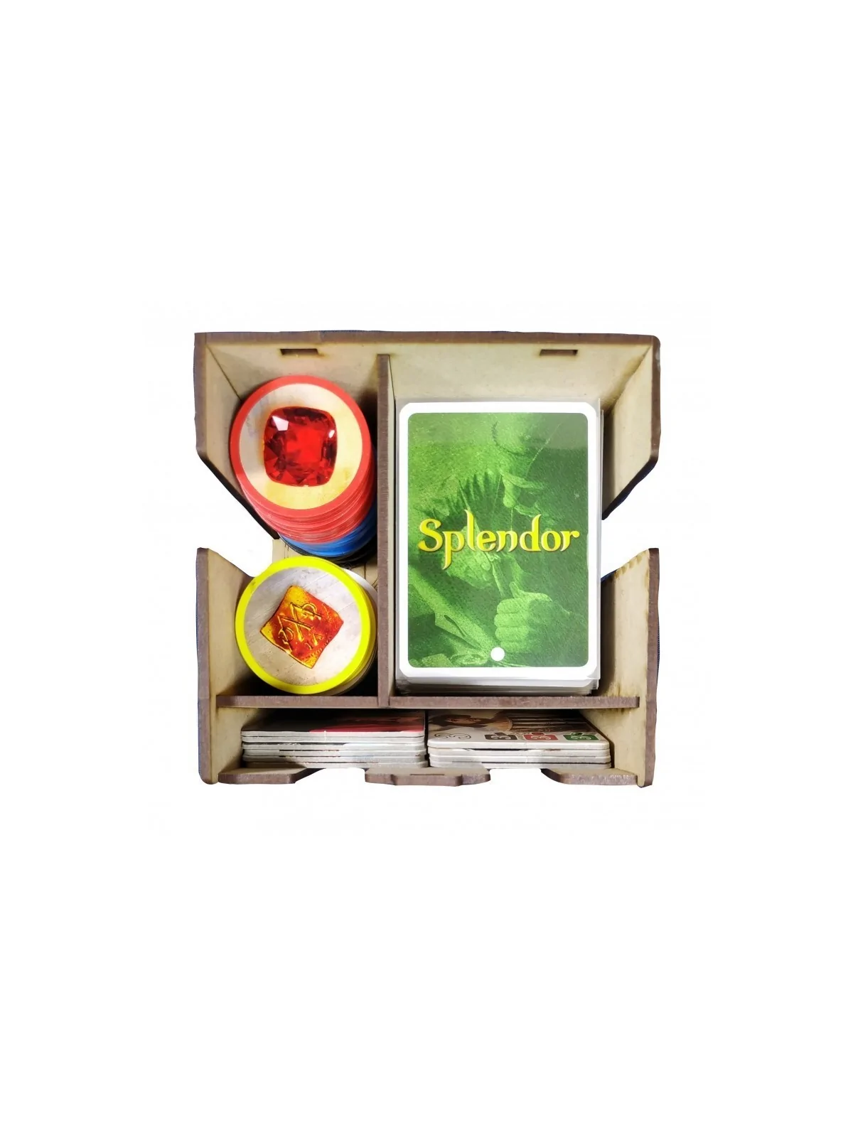 Caja de Viaje para SPLENDOR (Edición Original o Marvel) de WithOut Mess en Insertos | La Cueva Roja