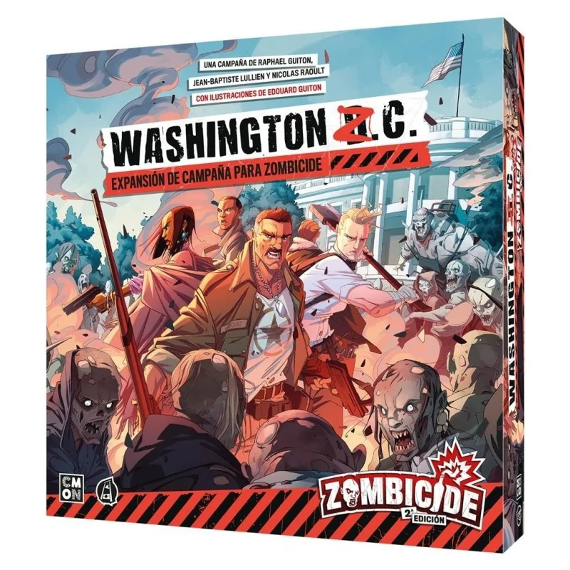 Zombicide Segunda Edición Washington Z.C. de CMON en Juegos de Tablero | La Cueva Roja