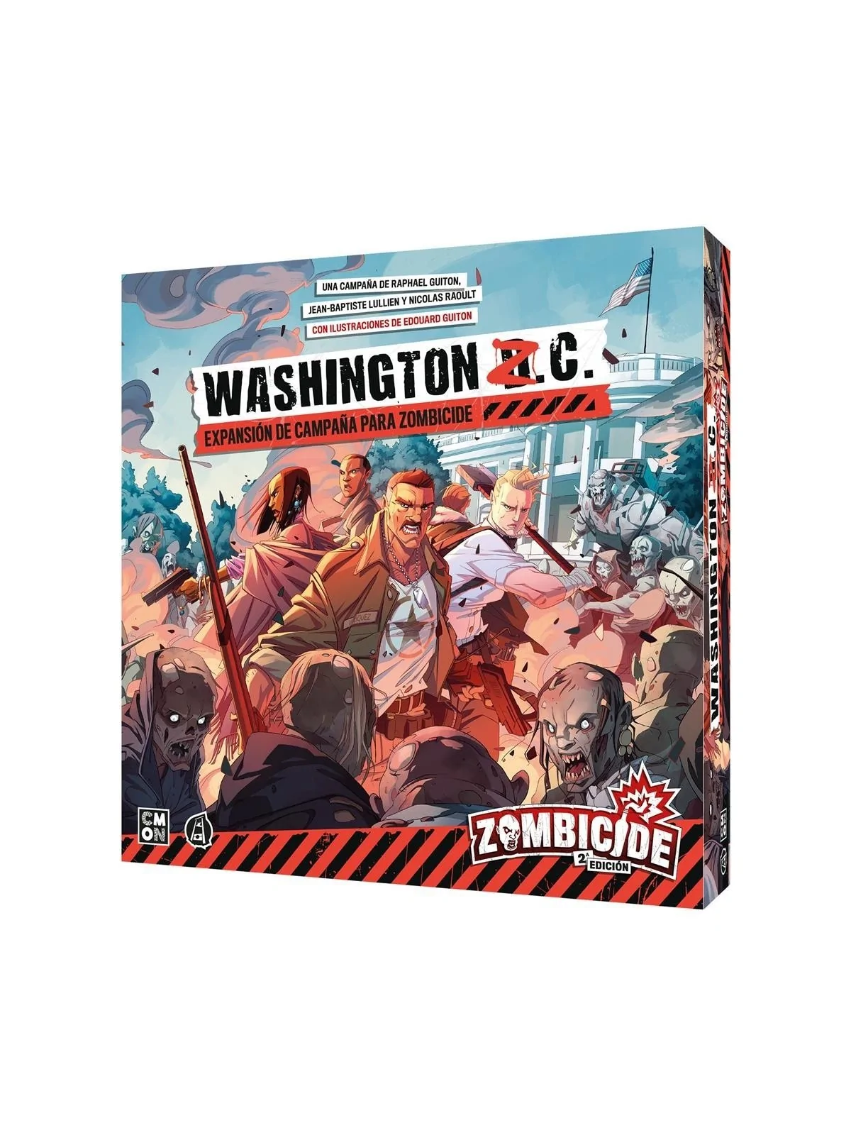 Zombicide Segunda Edición Washington Z.C. de CMON en Juegos de Tablero | La Cueva Roja