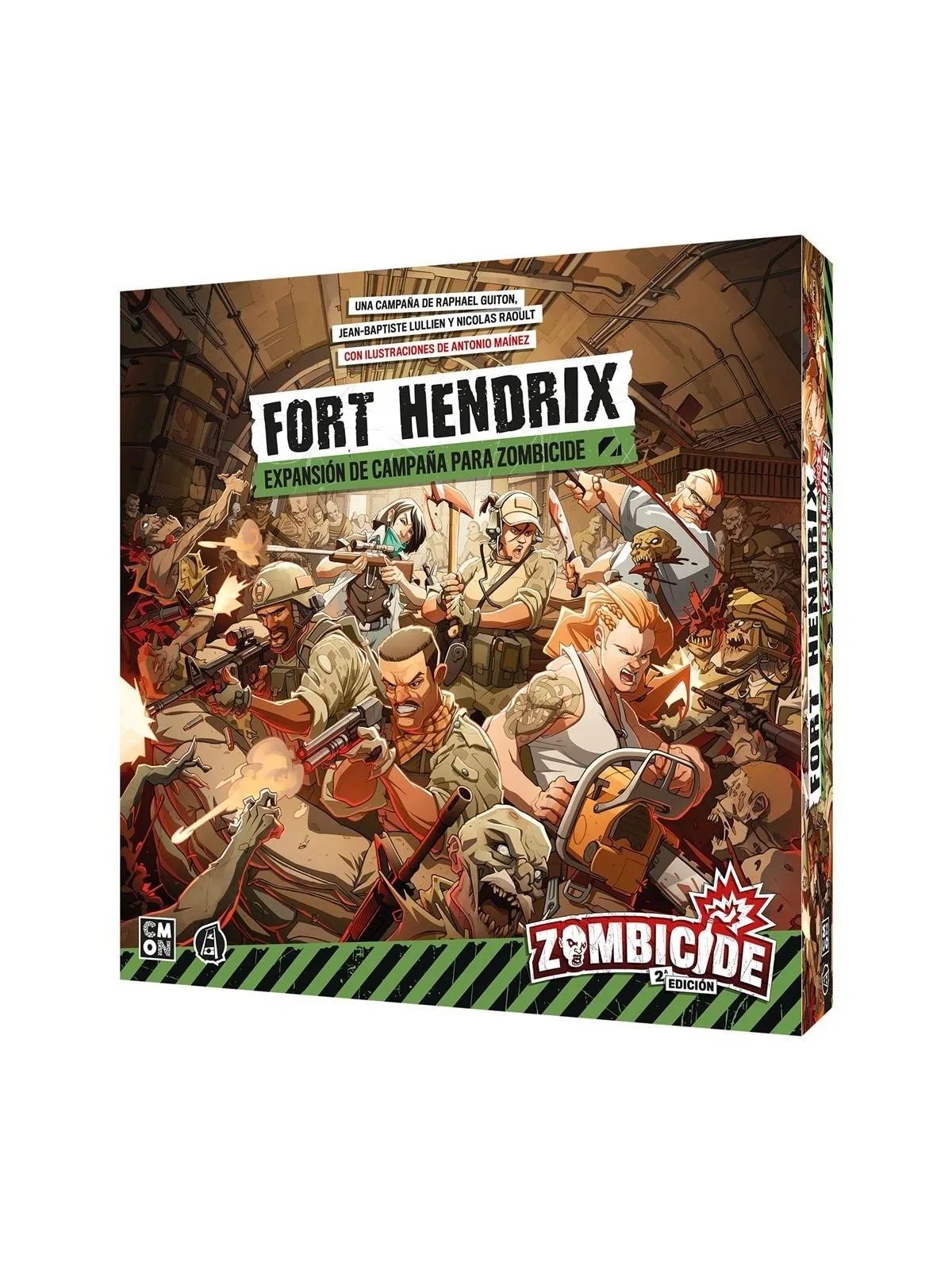 Zombicide Segunda Edición Fort Hendrix de CMON en Juegos de Tablero | La Cueva Roja