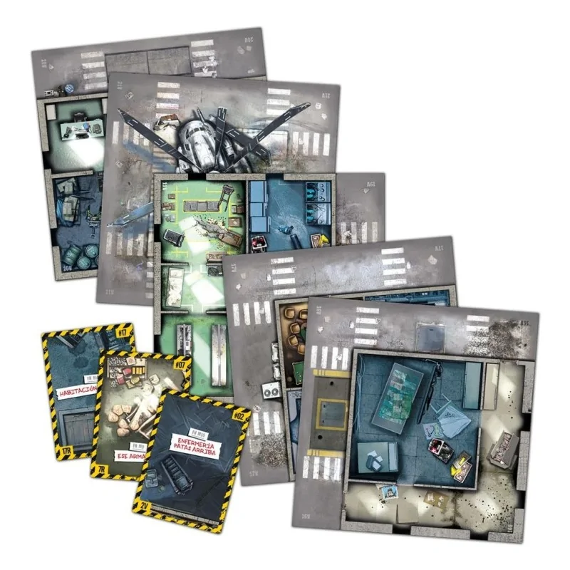 Zombicide Segunda Edición Fort Hendrix de CMON en Juegos de Tablero | La Cueva Roja
