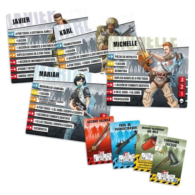 Zombicide Segunda Edición Fort Hendrix de CMON en Juegos de Tablero | La Cueva Roja
