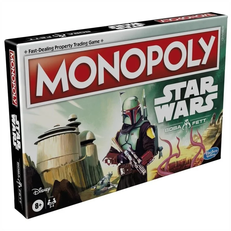 Monopoly Boba Fett de Hasbro en Juegos de Tablero | La Cueva Roja