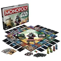 Monopoly Boba Fett de Hasbro en Juegos de Tablero | La Cueva Roja
