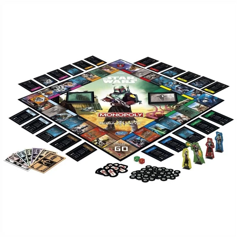 Monopoly Boba Fett de Hasbro en Juegos de Tablero | La Cueva Roja