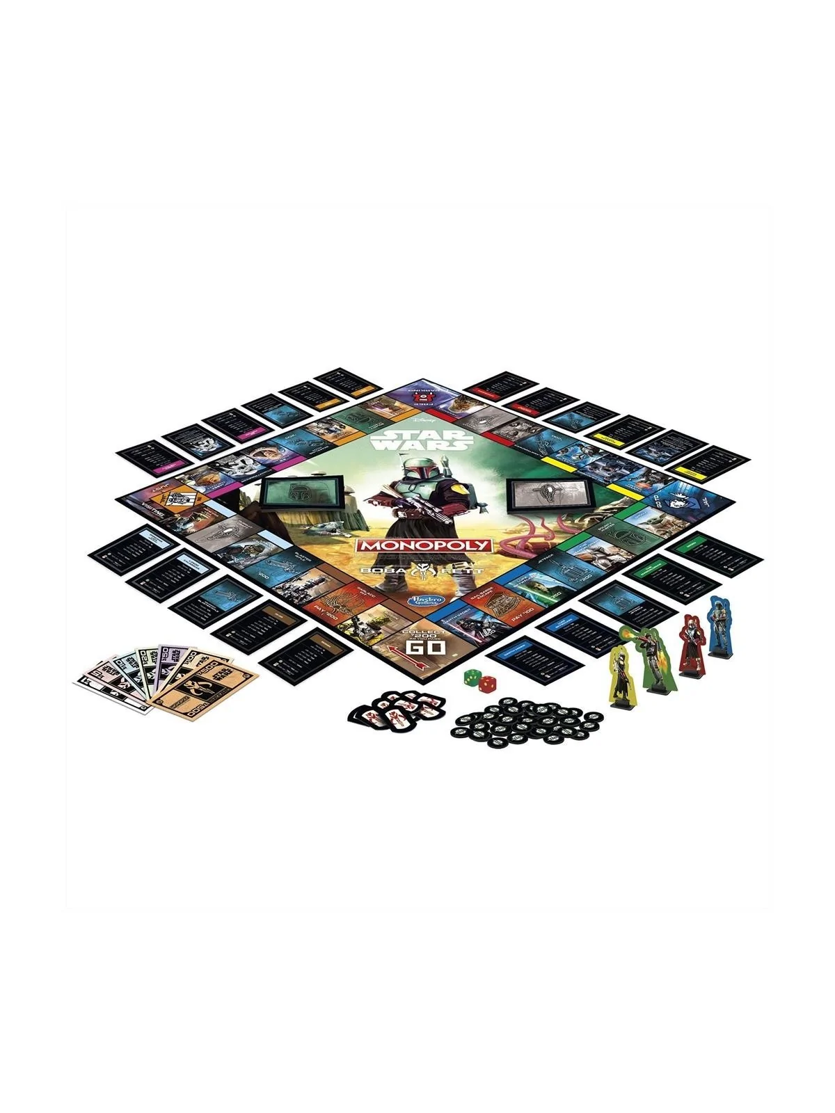 Monopoly Boba Fett de Hasbro en Juegos de Tablero | La Cueva Roja