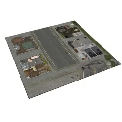 The Walking Dead - Tapete Deluxe Woodbury de Two Tomatoes en Tapetes | La Cueva Roja