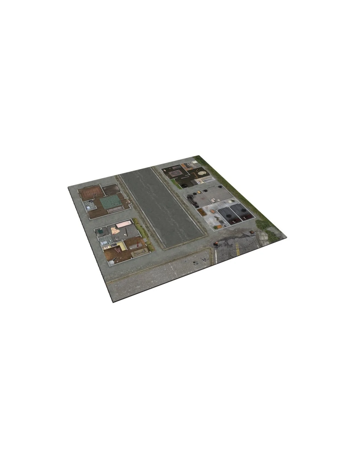The Walking Dead - Tapete Deluxe Woodbury de Two Tomatoes en Tapetes | La Cueva Roja