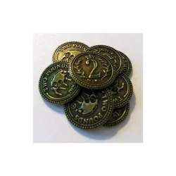 Scythe: Monedas $2 (X15) de Maldito Games en Accesorios | La Cueva Roja