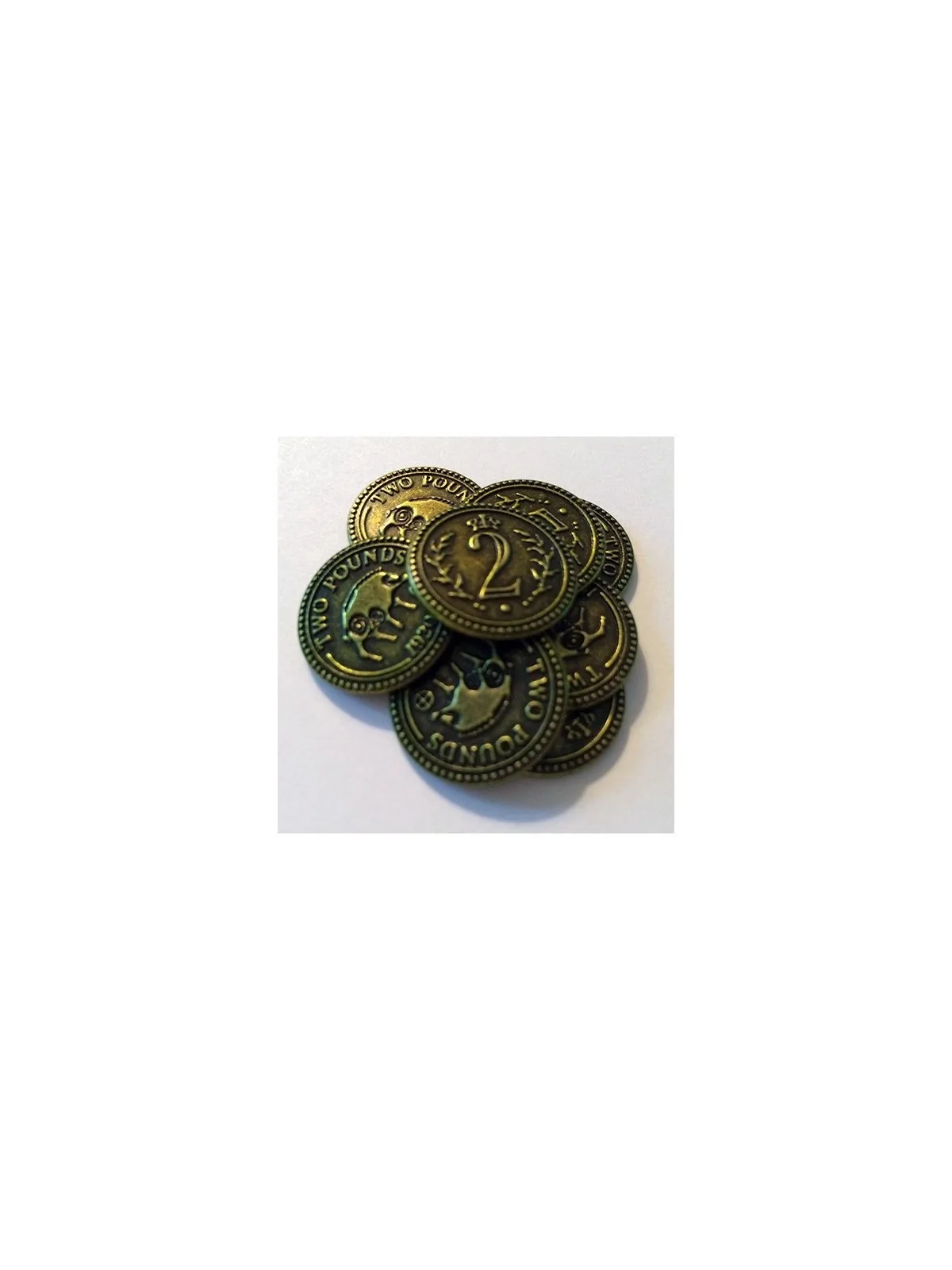 Scythe: Monedas $2 (X15) de Maldito Games en Accesorios | La Cueva Roja