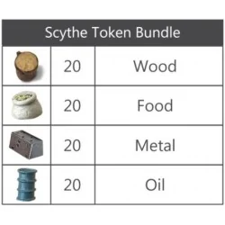 Scythe: Recursos Deluxe de Maldito Games en Accesorios | La Cueva Roja