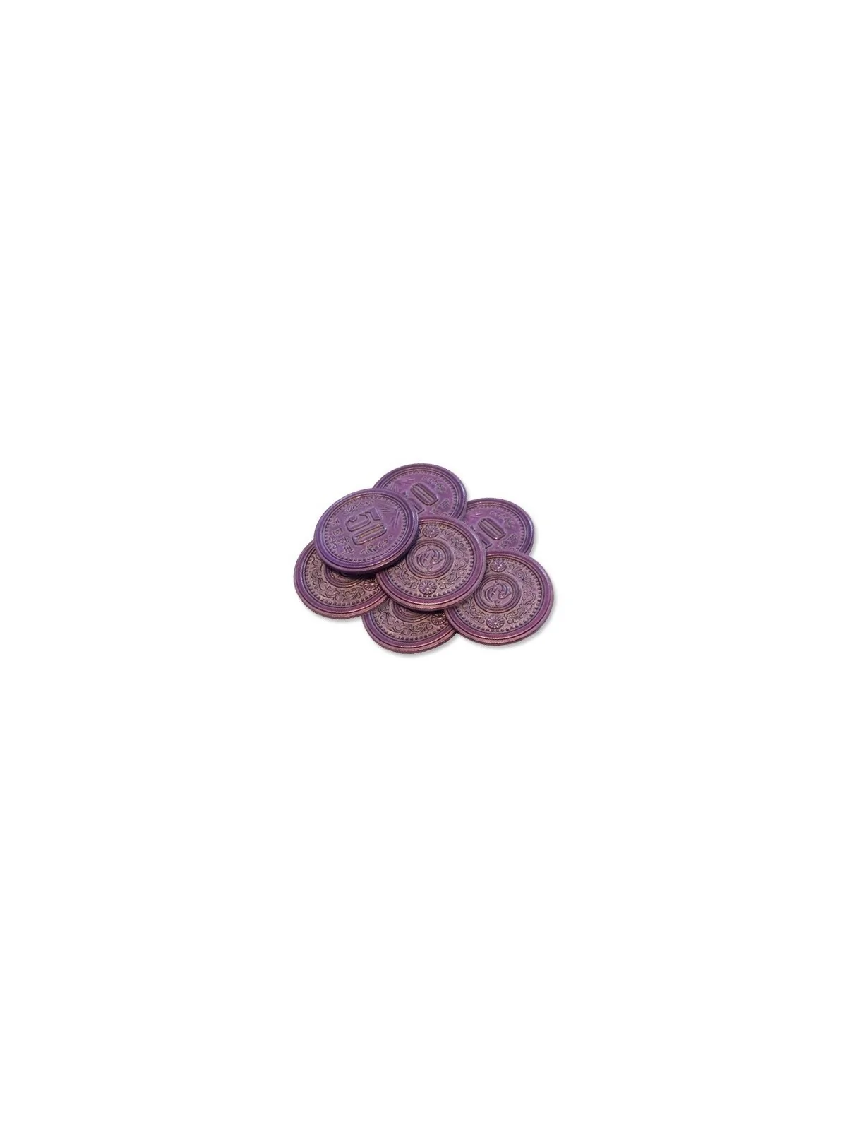 Scythe: Monedas $50 (X7) de Maldito Games en Accesorios | La Cueva Roja