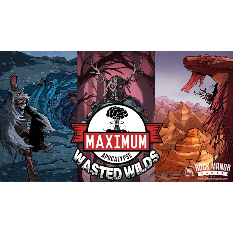 Maximum Apocalypse: Wasted Wilds de Bumble3ee en Juegos de Cartas | La Cueva Roja