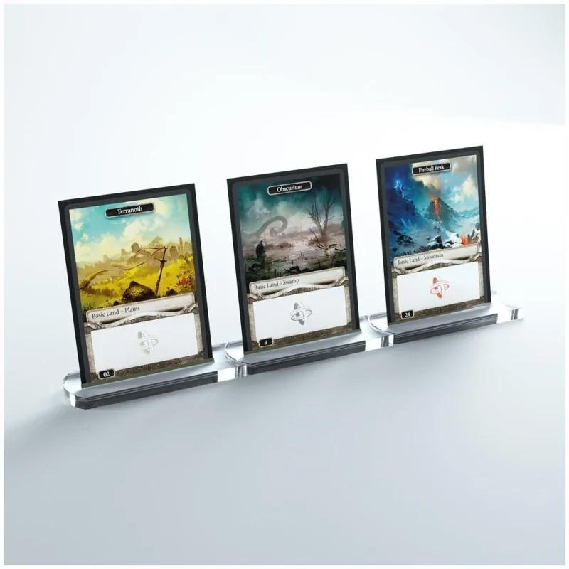 Premium Card Stands Set 4x Acrylic de Gamegenic en Otros | La Cueva Roja