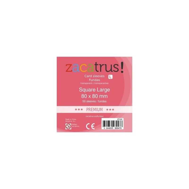 Fundas Zacatrus Square L premium (Cuadrada Mediana) de Zacatrus en Fundas | La Cueva Roja