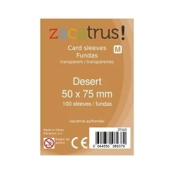 Fundas Zacatrus Desert (50 mm x 75 mm) (100 uds) de Zacatrus en Fundas | La Cueva Roja