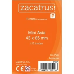 Fundas Zacatrus Mini Asia (43 mm X 65 mm) (110 uds) de Zacatrus en Fundas | La Cueva Roja
