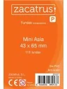 Fundas Zacatrus Mini Asia (43 mm X 65 mm) (110 uds) de Zacatrus en Fundas | La Cueva Roja