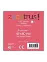 Fundas Zacatrus Square L (Cuadrada Mediana) (110 uds.) de Zacatrus en Fundas | La Cueva Roja
