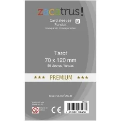 Fundas Zacatrus Tarot Premium (70x120mm) (55) de Zacatrus en Fundas | La Cueva Roja