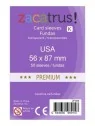 Fundas Zacatrus USA Premium (56 mm X 87 mm) (55 uds) de Zacatrus en Fundas | La Cueva Roja
