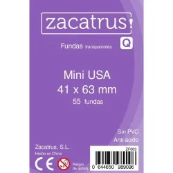 Fundas Zacatrus Mini USA (41 mm x 63 mm) de Zacatrus en Fundas | La Cueva Roja