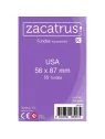 Fundas Zacatrus USA (56 mm X 87 mm) (55 uds) de Zacatrus en Fundas | La Cueva Roja