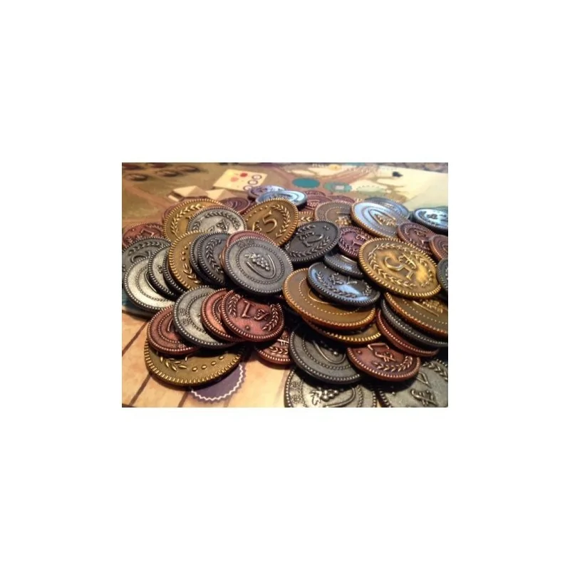 Viticulture: Monedas Metálicas de Maldito Games en Otros | La Cueva Roja