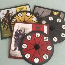 Scythe Kickstarter Promo 5: 3 Diales de Poder Promocionales de Maldito Games en Otros | La Cueva Roja