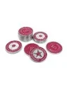 Scythe: Metal Promos Red Coins $5 de Maldito Games en Otros | La Cueva Roja