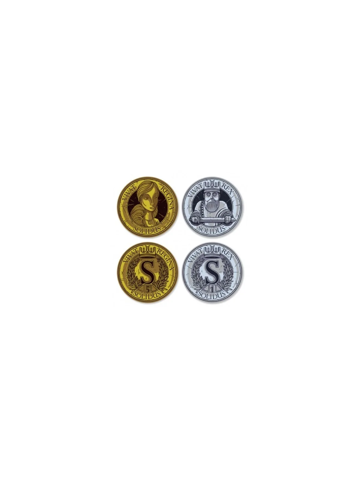 Feudum: Monedas Metálicas de Maldito Games en Otros | La Cueva Roja