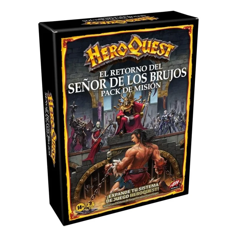 HeroQuest: El Retorno del Señor de los Brujos de Hasbro en Juegos de Tablero | La Cueva Roja