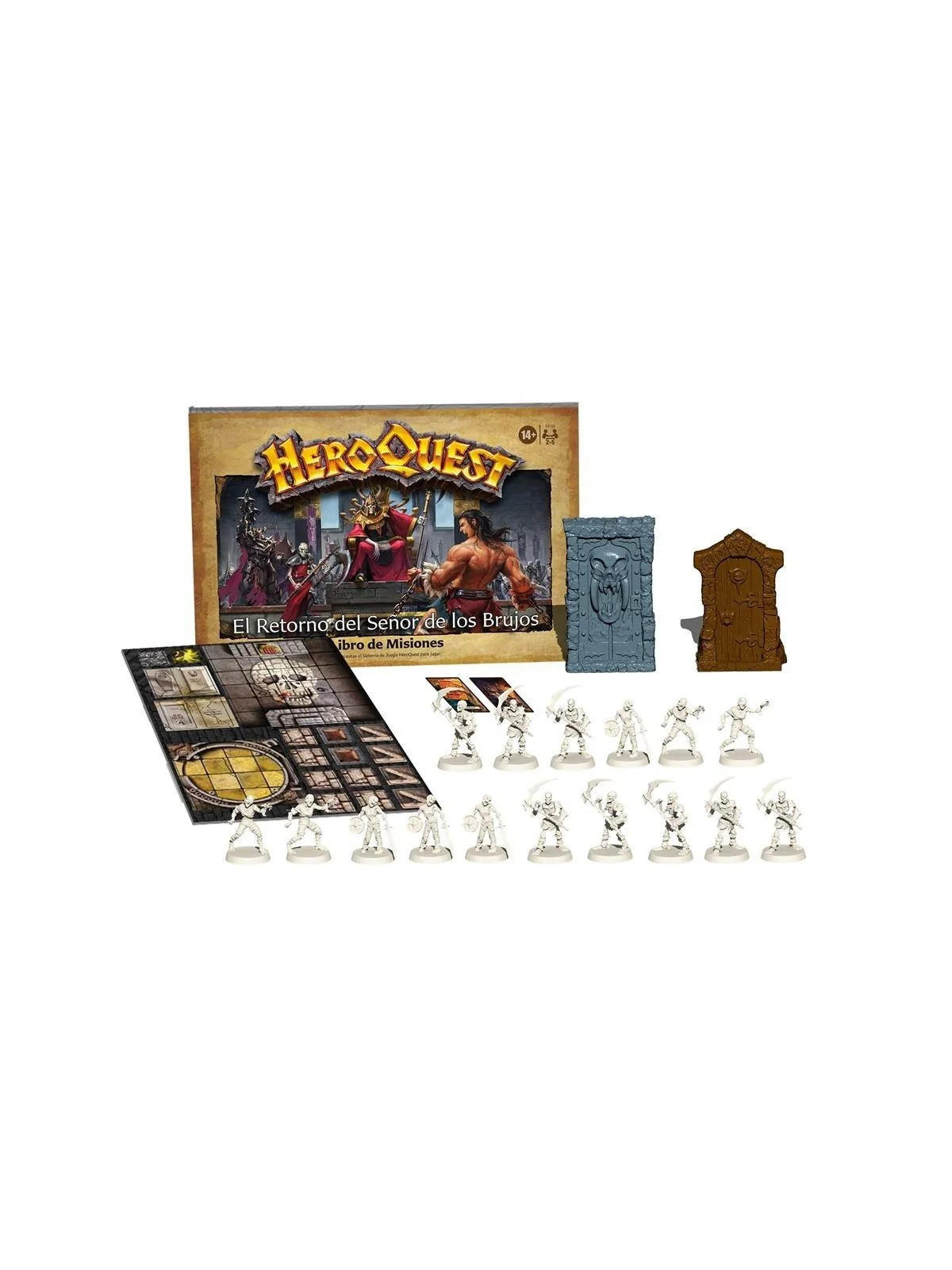 HeroQuest: El Retorno del Señor de los Brujos de Hasbro en Juegos de Tablero | La Cueva Roja