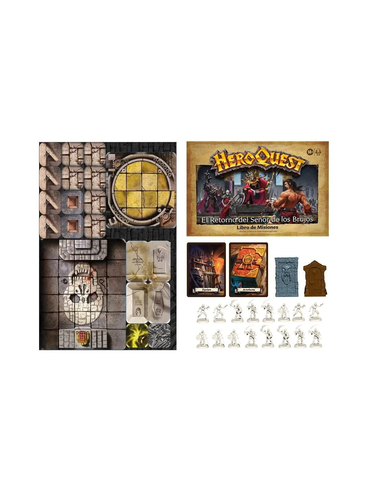 HeroQuest: El Retorno del Señor de los Brujos de Hasbro en Juegos de Tablero | La Cueva Roja