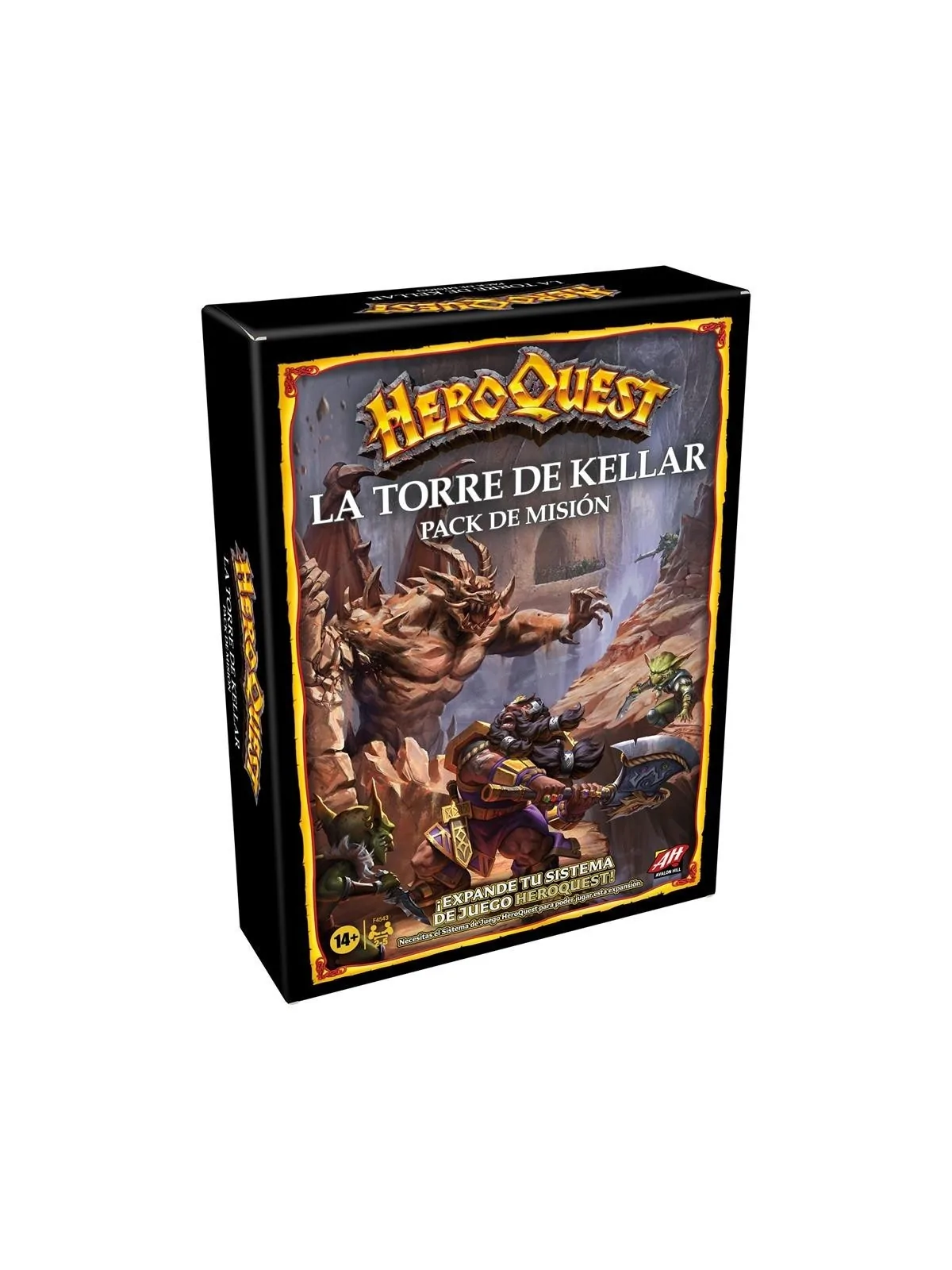 HeroQuest: La Torre de Kellar de Hasbro en Juegos de Tablero | La Cueva Roja