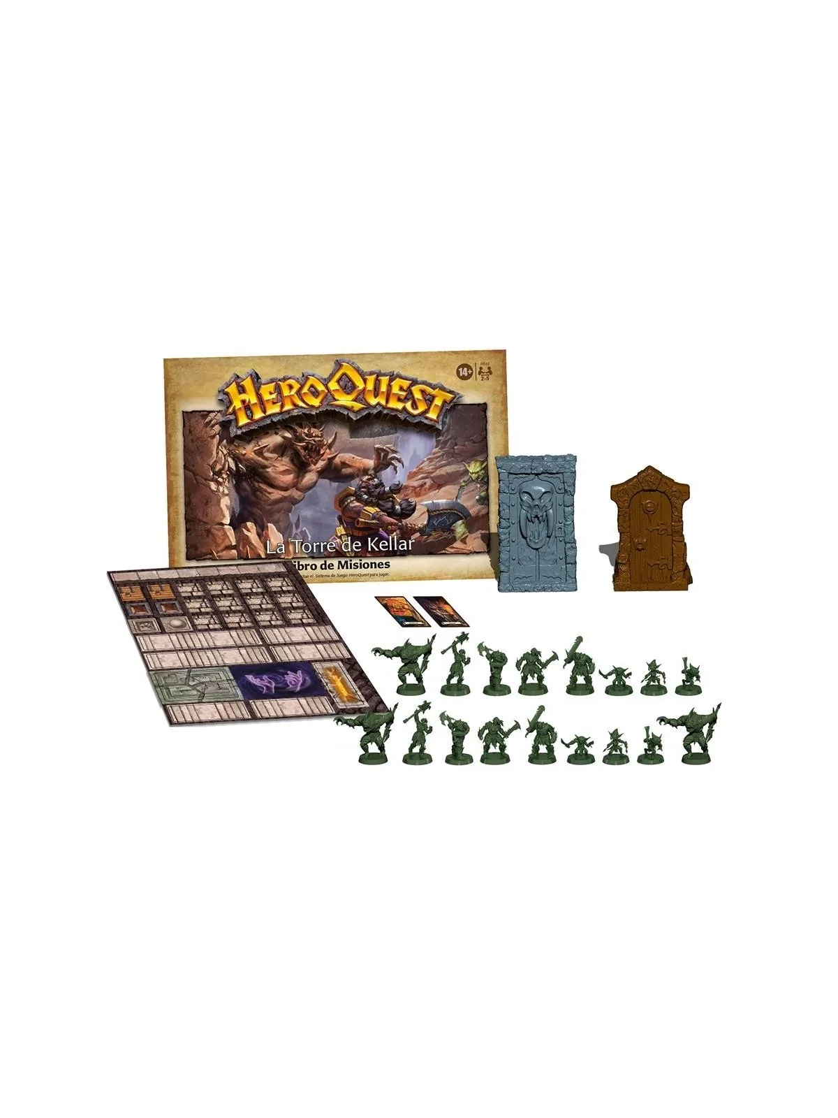 HeroQuest: La Torre de Kellar de Hasbro en Juegos de Tablero | La Cueva Roja