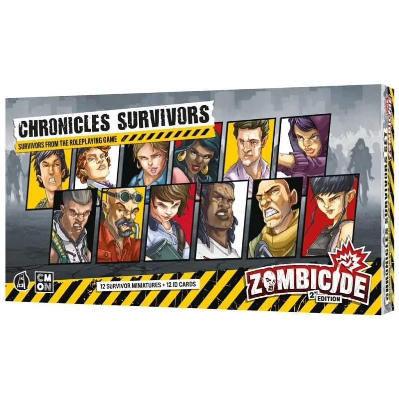 Zombicide Segunda Edición: Chronicles Survivor Set de CMON en Juegos de Tablero | La Cueva Roja