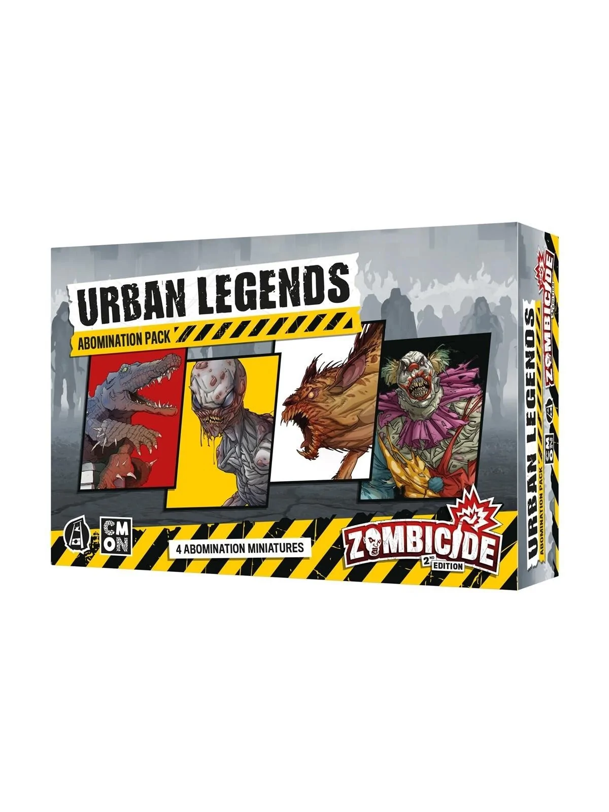 Zombicide Segunda Edición: Urban Legends de CMON en Juegos de Tablero | La Cueva Roja