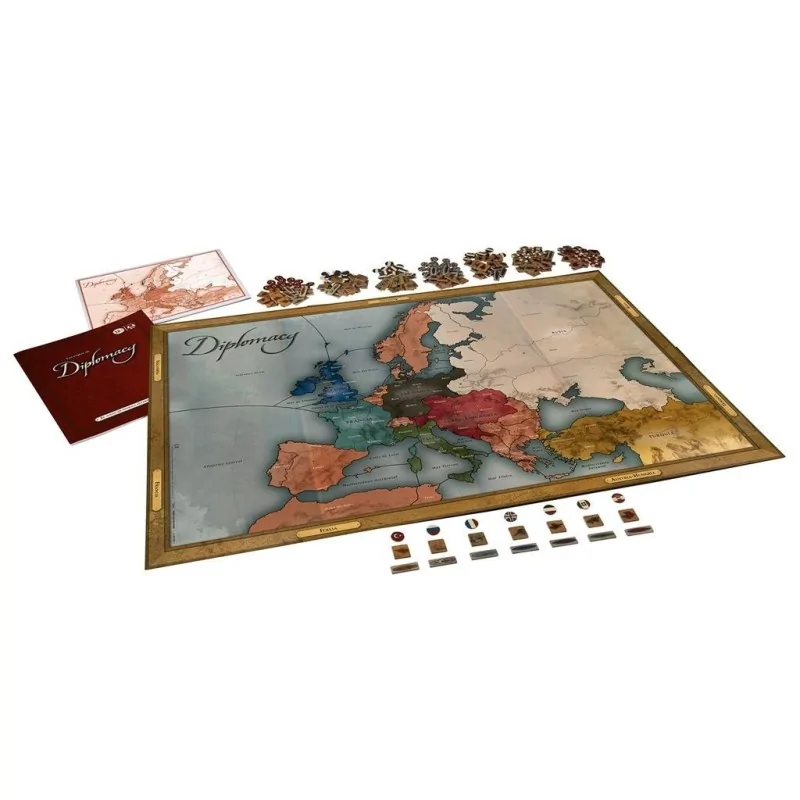 Diplomacy de Hasbro en Juegos de Tablero | La Cueva Roja
