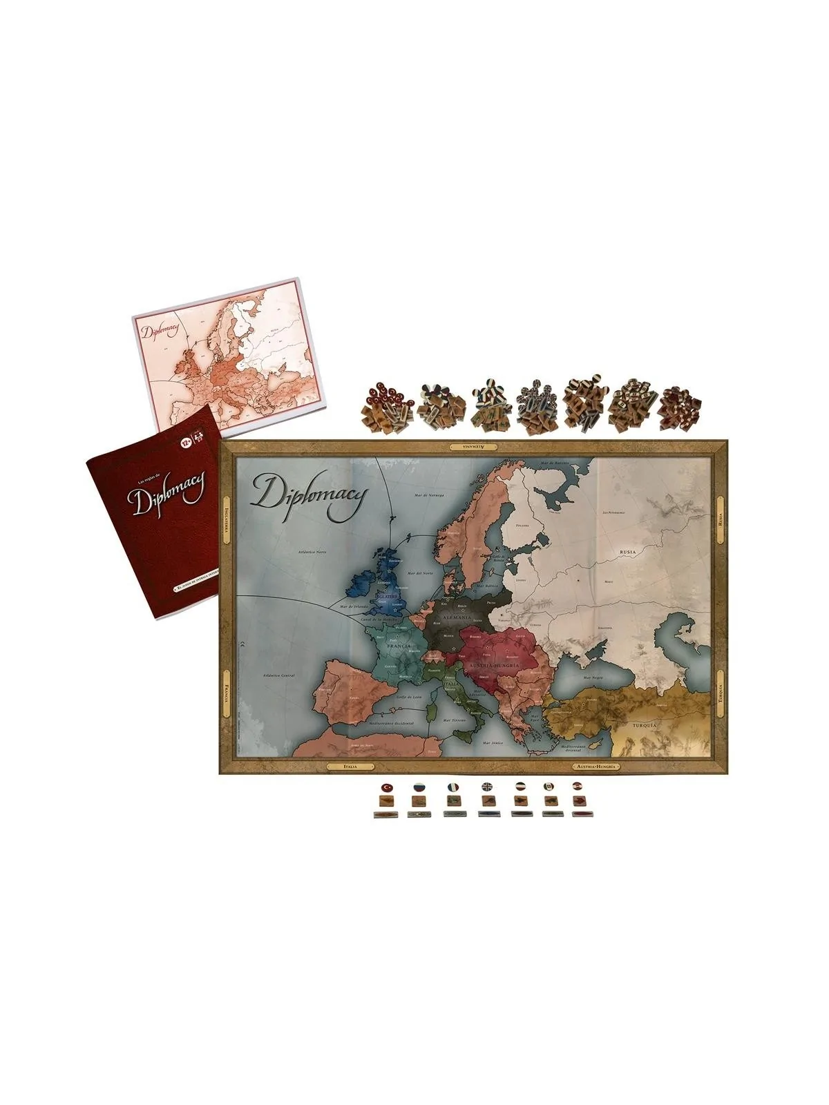 Diplomacy de Hasbro en Juegos de Tablero | La Cueva Roja