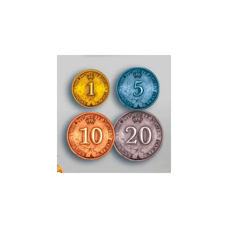 Rococó Deluxe Edition Metal Coins de Maldito Games en Otros | La Cueva Roja