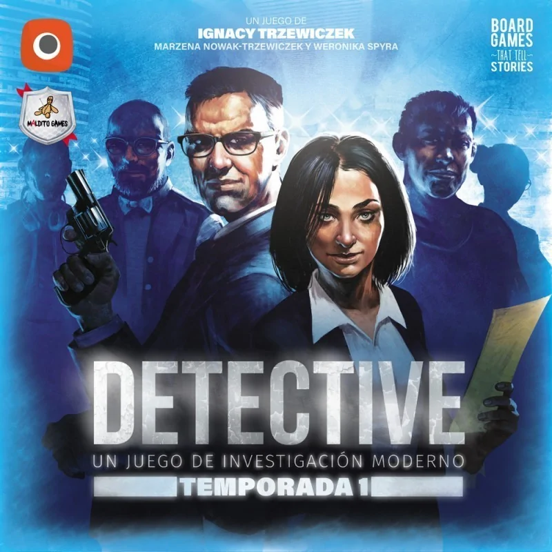 Detective: Temporada 1 de Maldito Games en Juegos de Tablero | La Cueva Roja