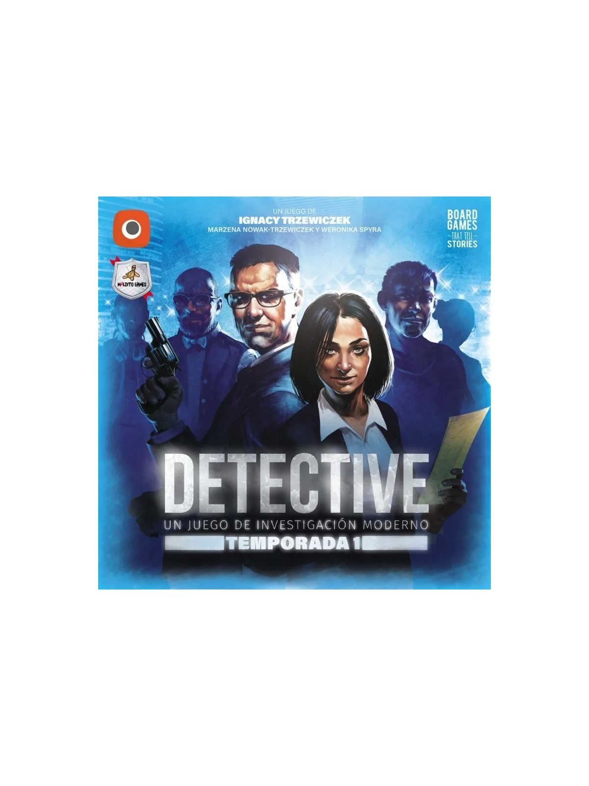 Detective: Temporada 1 de Maldito Games en Juegos de Tablero | La Cueva Roja