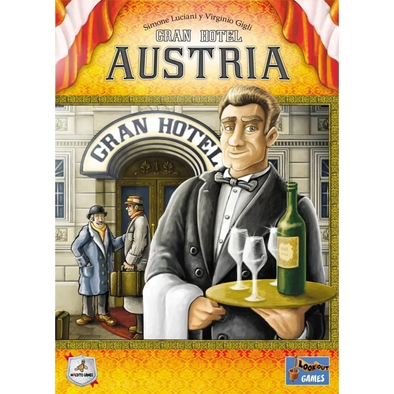 Gran Hotel Austria de Maldito Games en Juegos de Tablero | La Cueva Roja
