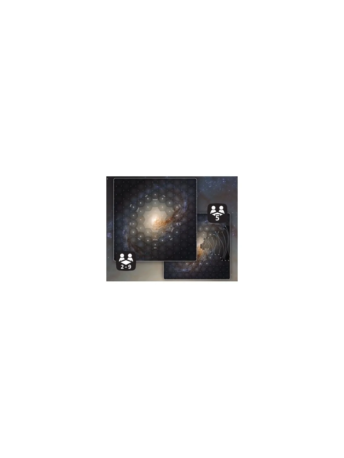 Playmat - Eclipse: El Segundo Amanecer de la Galaxia de Maldito Games en Tapetes | La Cueva Roja
