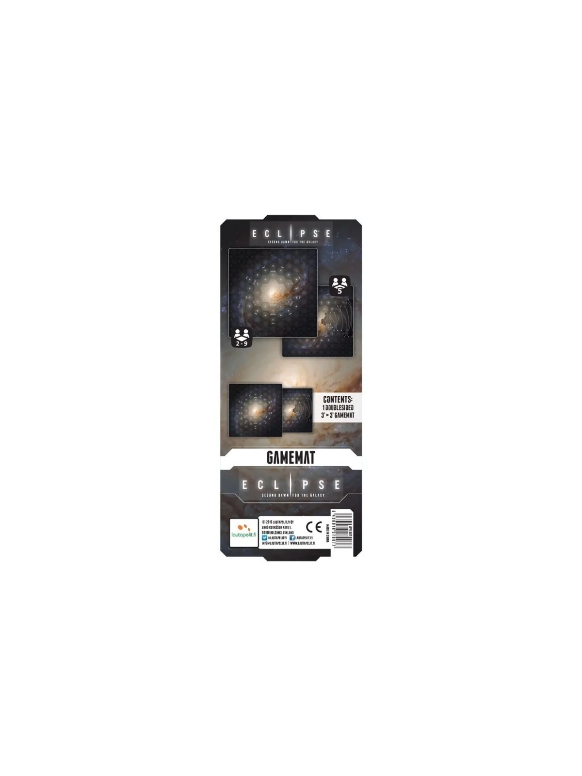 Playmat - Eclipse: El Segundo Amanecer de la Galaxia de Maldito Games en Tapetes | La Cueva Roja