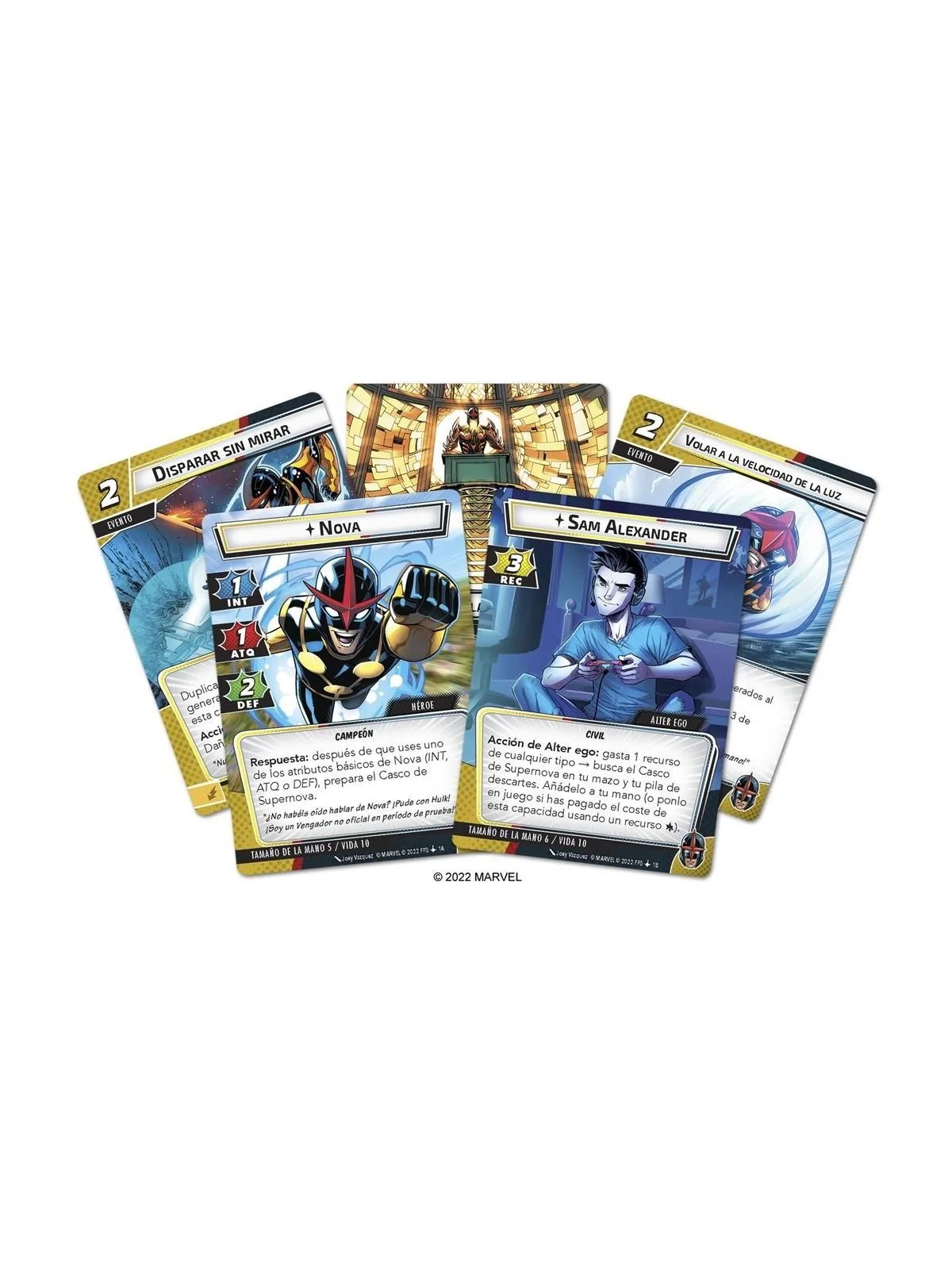Marvel Champions: Nova de Fantasy Flight Games en Juegos de Cartas | La Cueva Roja