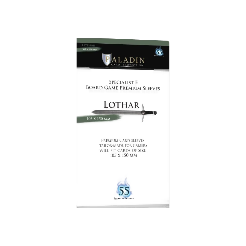 [Ref:34] Fundas Paladin Lothar (Pack of 55) (105×150mm) de  en Fundas | La Cueva Roja