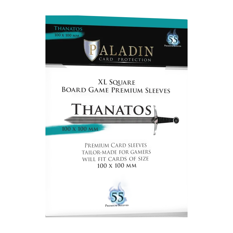 [Ref:32] Fundas Paladin Thanatos (Pack of 55) (100×100mm) de  en Fundas | La Cueva Roja